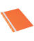 Schnellhefter Multiloch 1704001-12, A4, orange, Polyvinylchlorid (PVC), 80g, Vorderdeckel transparent