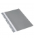 Schnellhefter Multiloch 1704001-13, A4, grau, Polyvinylchlorid (PVC), 80g, Vorderdeckel transparent