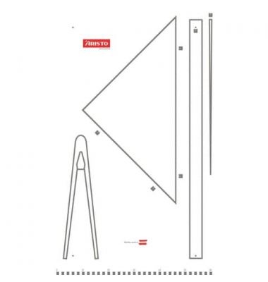 Kunststofftafel Kunststofftafel für Aristo Wandgeräte, AR1950W