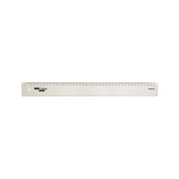 20 x Aristo Lineal Geocollege Kunststoff 40cm transparent