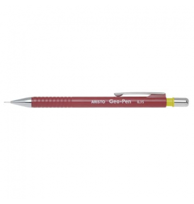 Druckbleistift Feinminenstift Geo-Pen 0.35 weinrot, AH85023, weinrot, 0,35mm, HB