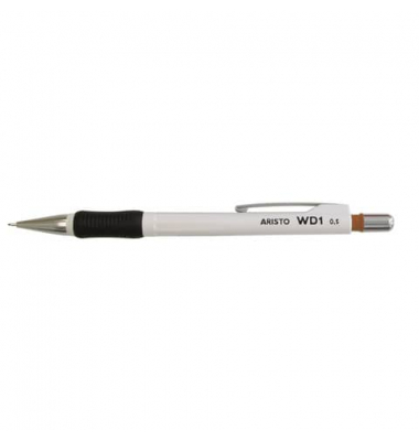 Druckbleistift Feinminenstift WD1 0,50 weiß, AH85135, weiß, 0,5mm, HB
