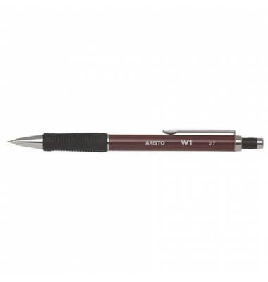 Druckbleistift Feinminenstift W1 0.70 weinrot, AH85227, weinrot, 0,7mm, HB