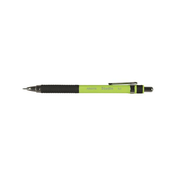 10 Stück Aristo Druckbleistift Feinminenstift Studio 0.50 hellgrün, AR85702, Härte HB, 0,5mm, hellgrün, mit Radiergummi 9003182857029 Aristo