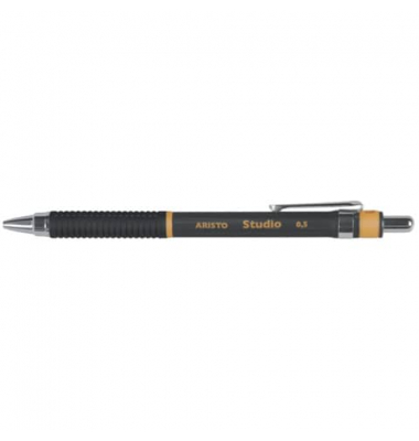 Druckbleistift Feinminenstift Studio 0.50 schwarz, AR85704, schwarz, 0,5mm, HB