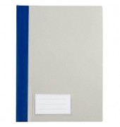 Schnellhefter 281100BL, A4, blau, Polyvinylchlorid (PVC), Vorderdeckel transparent