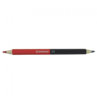 Farbstift DUO Jumbo 3811101-04, rot/blau, sechskant