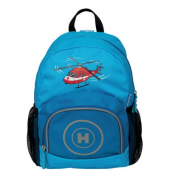Kinderrucksack 7290842-77, Hubschrauber, mit Rei&szlig;verschluss
