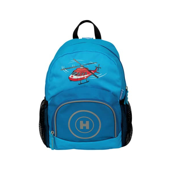 PBs Kinderrucksack 7290842-77, Hubschrauber, mit Reißverschluss 9004546446279 PBs