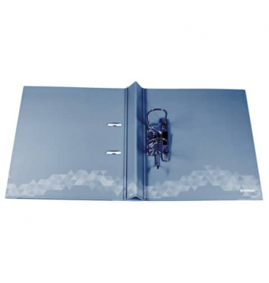 Motivordner FLIP Dreiecke dunkelgrau 330300079, A4 75mm breit