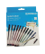 Gelschreiber Metallic, 322227, transparent (Schreibfarbe: 12-farbig sortiert), 1mm, mit Kappe