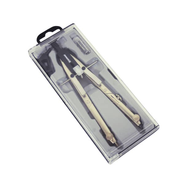 9004546468950 - Schnellverstellzirkel 170 mm mit Drucktasten und Mittelrad 9004546468950 DONAU