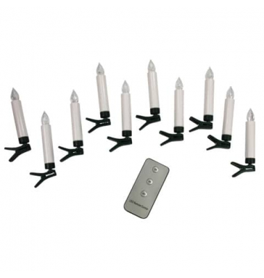 Christbaumkerzen 48461 weiß 