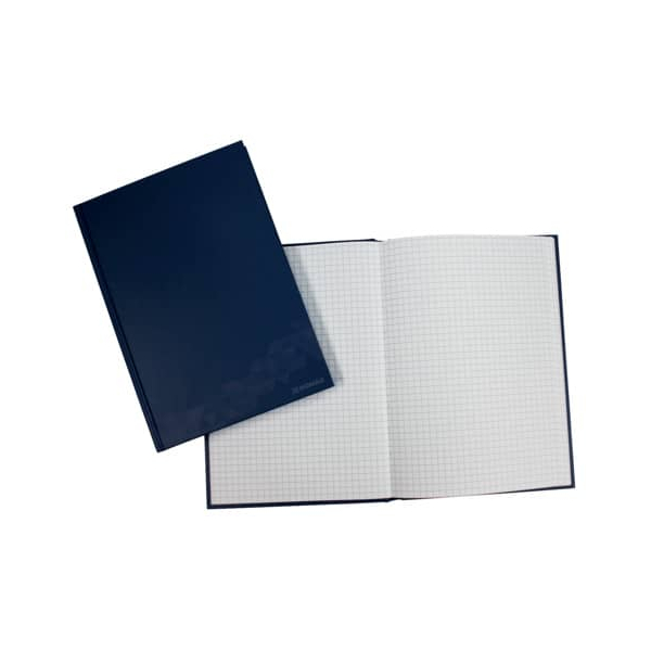 5 Stück PBs Geschäftsbuch 1340006-10, blau, A5, kariert, 70g, 96 Blatt / 192 Seiten 9004546484905 PBs