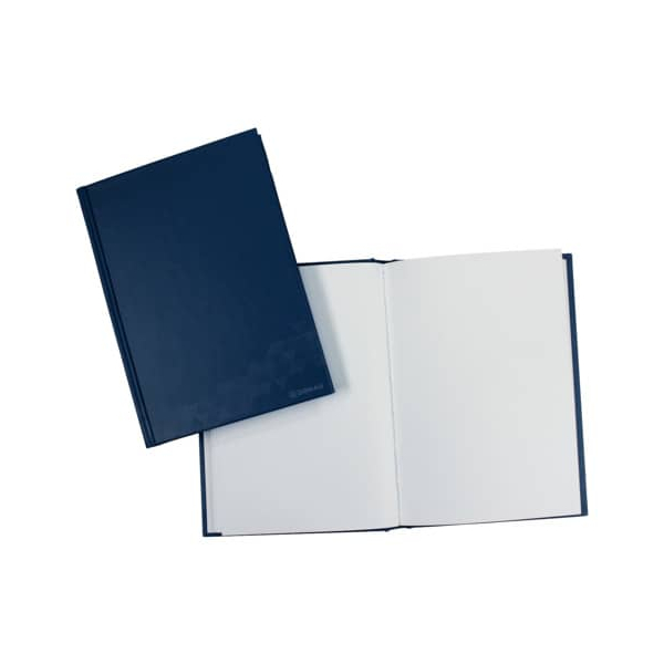 5 Stück PBs Geschäftsbuch 1340007-10, blau, A6, blanko, 70g, 96 Blatt / 192 Seiten 9004546484929 PBs