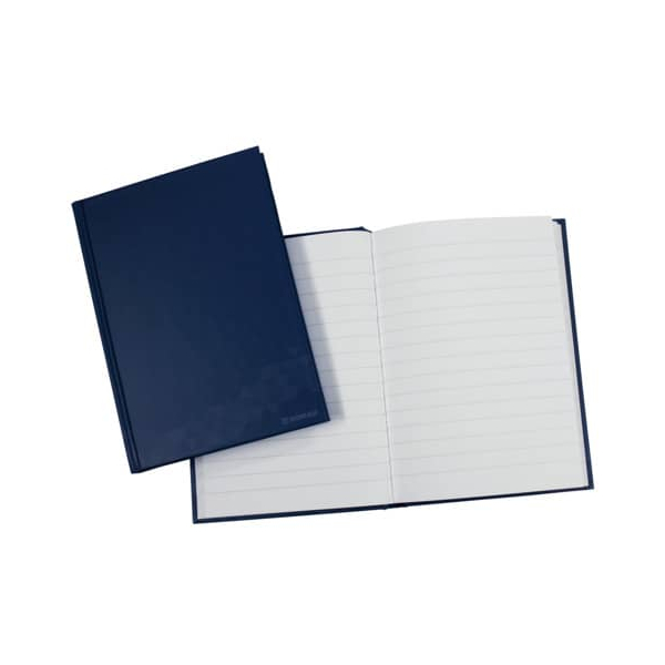 5 Stück PBs Geschäftsbuch 1340008-10, blau, A6, liniert, 70g, 96 Blatt / 192 Seiten 9004546484943 PBs