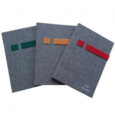 Notizbuch 1350102-99, grau, A5, punktiert, 70g, 96 Blatt / 192 Seiten