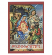 Weihnachtskarte heilig