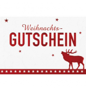 Weihnachtsgutscheinkarte 22-8435