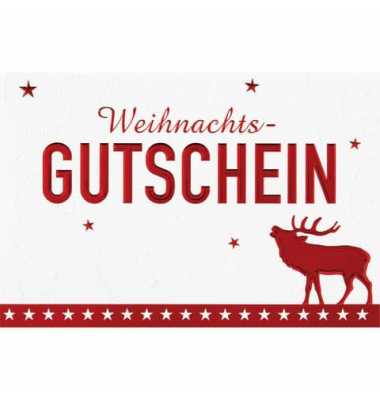 Weihnachtsgutscheinkarte 22-8435