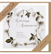 Trauerkarten 692002-2 Aufrichtige Anteilnahme