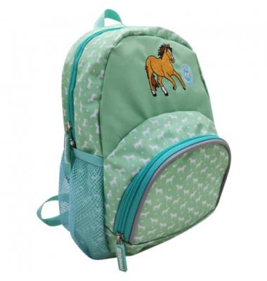 Kinderrucksack 7290842-86, Pferd, mit Rei&szlig;verschluss