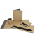 Ringmappe 2100001-02 Recyclingleder/Filz naturbraun