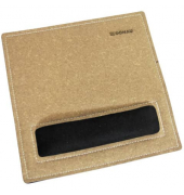 Mousepad Eco Friendly 2100004-02 braun 22x22cm