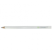 Zimmermannsbleistift Q-Connect, 12.404, Härte mittel, individuell, weiß