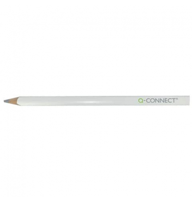 Zimmermannsbleistift Q-Connect, 12.404, Härte mittel, individuell, weiß