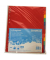 Kartonregister 8671012-99, 12-teilig blanko, A4, 225 g/m², farbige Taben, 12-teilig