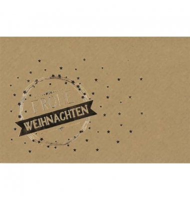 Weihnachtsgutscheinkarte 22-5725