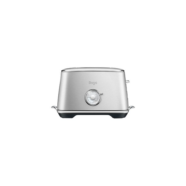 Sage Toast Select Luxe, 2-Scheiben-Toaster, Gebürsteter Edelstahl | 2-Scheiben-Toaster mit LED-Countdown-Anzeige, Mit Liftfunktion, 6 Einstellungen, Verstellbarer Bräunungsgrad, 840-1000 W