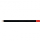 Bleistift STABILO Exam Grade, 288/HB, schwarz/rot, k.A., HB