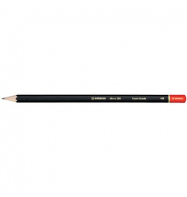 Bleistift STABILO Exam Grade, 288/HB, schwarz/rot, k.A., HB