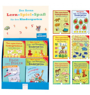 Beschäftigungsbuch Kindergart.