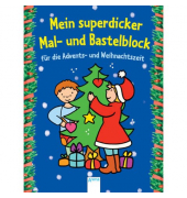 Weihn.Mal- + Bastelblock