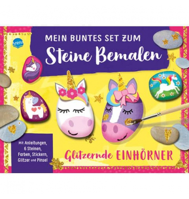 ARENA 71822-4 Glitzernde Einhörner