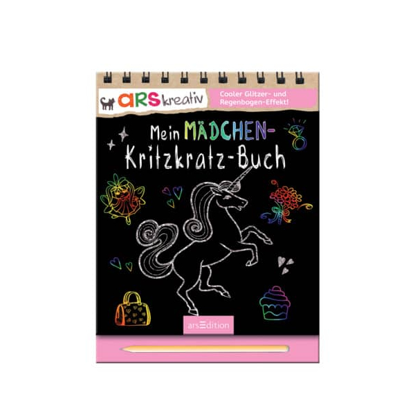 9783845818788 - ars kreativ Mein Mädchen-Kritzkratz-Buch - Carolin Hensler Kartoniert (TB) 9783845818788 - ars kreativ Mein Mädchen-Kritzkratz-Buch - Carolin Hensler Kartoniert (TB)
