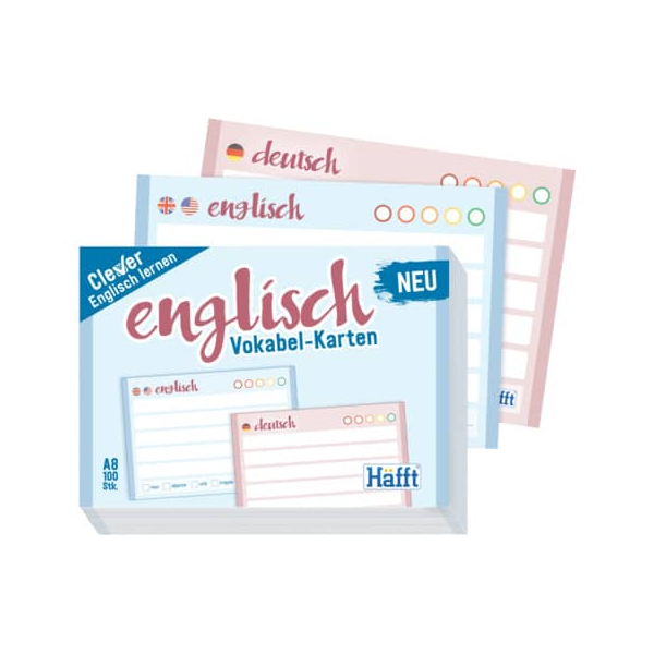 9783866795174 - Vokabel-Karten 3822-5 Vokabel-Karten Englisch liniert liniert A8 quer 9783866795174 100 Stück 9783866795174 - Vokabel-Karten 3822-5 Vokabel-Karten Englisch liniert liniert A8 quer 9783866795174 100 Stück