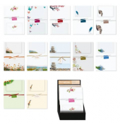 Briefpapiermappe A4 Scriptum sort.