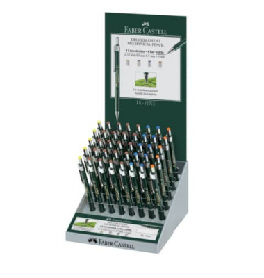 Druckbleistift-Set TK-FINE 97.., 136040, grün, 0,35mm+0,5mm+0,7mm+1,0mm, HB