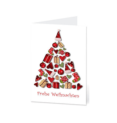 LUMA Weihnachtskarte Geschenke DIN B6