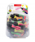 Textmarker STABILO BOSS SPLASH Bonbonglas, 75/60-1, Display, 4-farbig sortiert, 2-5mm Keilspitze
