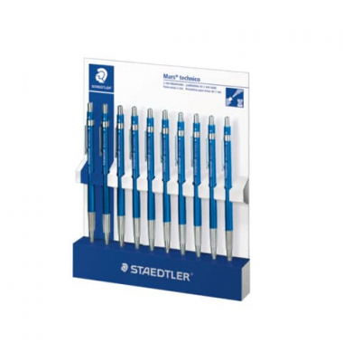 Fallminenstift-Set Mars technico im Display, 780 C CA, 2,0mm, blau