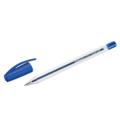 Kugelschreiber Einweg super soft blau