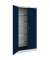 mauser Stahlschrank BF 4 PLE  - 7035/5003 lichtgrau, saphirblau 95,0 x 42,0 x 195,0 cm