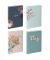 Notizbuch 4500-4, farbig sortiert, A5, liniert, 100 Blatt / 200 Seiten