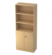 Aktenschrank MONT.V6770/3/3/SG, abschlie&szlig;bar, 5 OH, ahorn, 80x200,4x42cm (BxHxT)