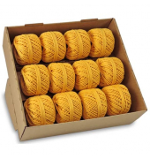 Kordel 817-605, ohne, 2mm x 15m, gelb